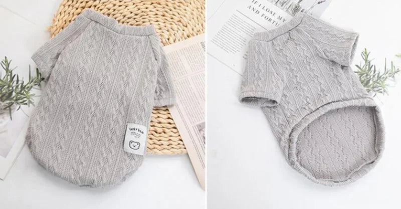 Warn knit winter Sweater for small dogs