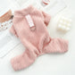 Winter Fleece Jumpsuit For Small Medium Dogs