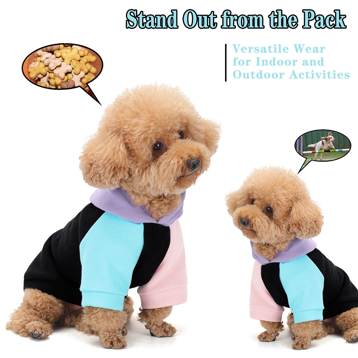 Dog Premium Calming Hoodie | Holiday Gear Collection | Buttery Soft Comfort for All Breeds