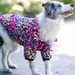 Leopard Print Fleece Winter Large Dog Sweater