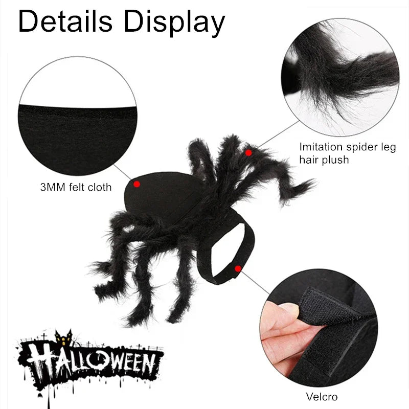 Dog Spider Halloween Costume | Holiday Gear Collection | 8-Leg Cosplay Outfit