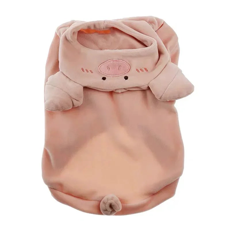 Cow and Pig Outfit for small and Medium dogs cutie Pajamas