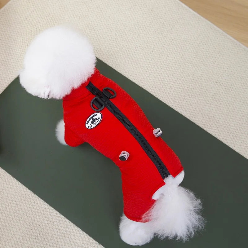 Four Legged Waterproof Jacket for Small Dogs