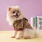 Dog Luxury Hooded Jacket | Holiday Gear Collection | Fashion Linen Coat for Cool Days