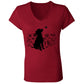Garden dog Ladies' Jersey V-Neck T-Shirt