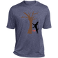 Tree hugger Heather Performance Tee