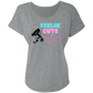 Feeling Cute  Ladies' Triblend Dolman Sleeve
