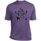 My Happy Place Mens Heather Performance Tee
