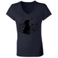 Garden dog Ladies' Jersey V-Neck T-Shirt