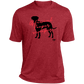 Pooper Scooper Mens Heather Performance Tee