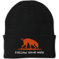 FYN  Embroidered Knit Cap