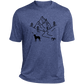 My Happy Place Mens Heather Performance Tee