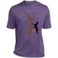 Tree hugger Heather Performance Tee