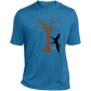 Tree hugger Heather Performance Tee