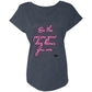 Be the person  Ladies' Tee Triblend Dolman Sleeve
