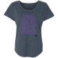my kind of people  Ladies' Triblend Dolman Sleeve