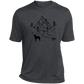 My Happy Place Mens Heather Performance Tee