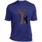 Tree hugger Heather Performance Tee