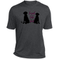 Loyal Lab dad 2  Heather Performance Tee