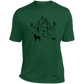 My Happy Place Mens Heather Performance Tee