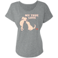 true love  Ladies' Triblend Dolman Sleeve