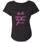 Be the person  Ladies' Tee Triblend Dolman Sleeve