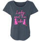 lady and the labs Ladies' Triblend Dolman Sleeve