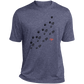 BFF Mens  Heather Performance Tee