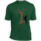 Tree hugger Heather Performance Tee