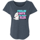 Feeling Cute Zoomies Ladies' Triblend Dolman Sleeve