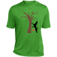 Tree hugger Heather Performance Tee