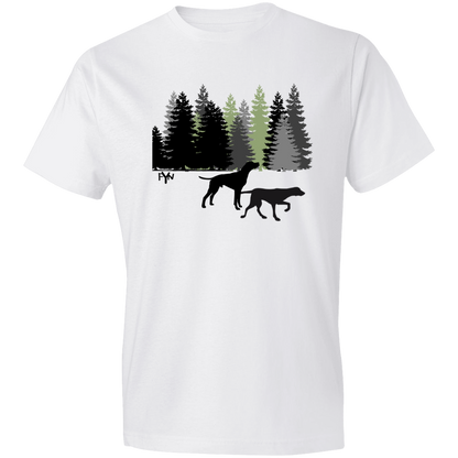 Forest Hounds  Lightweight T-Shirt 4.5 oz