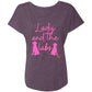 lady and the labs Ladies' Triblend Dolman Sleeve