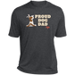 Proud Dog Dad Mens  Heather Performance Tee