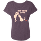 true love  Ladies' Triblend Dolman Sleeve
