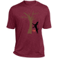 Tree hugger Heather Performance Tee