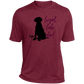 lab dad  Heather Performance Tee
