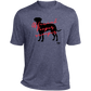 Pooper Scooper Mens Heather Performance Tee