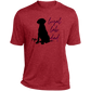 lab dad  Heather Performance Tee