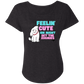 Feeling Cute Zoomies Ladies' Triblend Dolman Sleeve