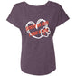 Sorry im late  Ladies' Triblend Dolman Sleeve