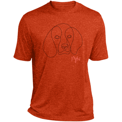Hound Mens  Heather Performance Tee