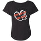 Sorry im late  Ladies' Triblend Dolman Sleeve