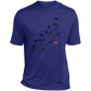 BFF Mens  Heather Performance Tee