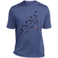 BFF Mens  Heather Performance Tee