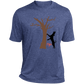 Tree hugger Heather Performance Tee