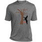 Tree hugger Heather Performance Tee