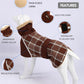 Winter Thick plaid Warm Coat
