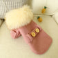Winter Fur Collar Coat