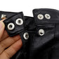 Black Studded Leather Jacket (small to med size dogs)